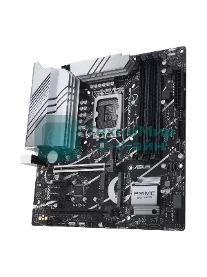 Материнская плата ASUS PRIME Z790M-PLUS, LGA 1700, Intel Z790, 4xDDR5, 4xSATA, 3xM.2, 1xPCIe 4.0 x4, 1xPCIe 5.0 x16, 2xPCIe x1, 1xDP, 1xHDMI, 1x 1Gb LAN, 1xUSB-C 3.2 Gen 2x2, 1xUSB 3.2 Gen 2, 4xUSB 3.2 Gen 1, 2xUSB 2.0, 3x3.5 мм, 7.1, mATX