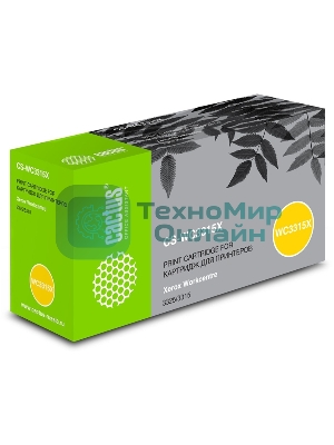 Картридж лазерный Cactus CS-WC3315X (106R02310) черный (5000 стр.) для Xerox WorkCentre 3315/3325