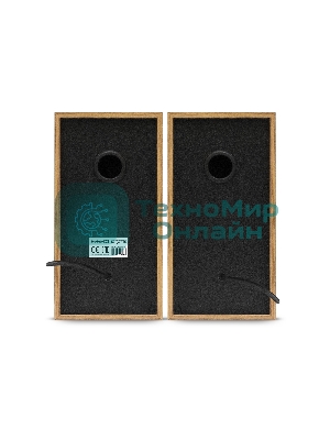 Акустическая система 2.0 ExeGate EX289694RUS Tango 316 (питание USB, 2х3Вт (6 Вт RMS), 80-20000Гц, дерево)