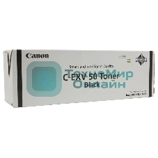 Картридж лазерный Canon C-EXV 50 Toner Black (9436B002), черный, 17600 стр при 6% (689g*1), для IR1435/1435i/1435iF