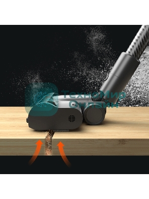 Пылесос вертикальный Dreame T30 Cordless Vacuum Cleaner (VTT1) серый, питание от аккумулятора, 190 Вт, уборка сухая, пылесборник 0.6 л