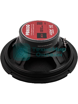 Колонки автомобильные ACV PB-803G 450Вт 90дБ 4Ом 20 см (8 дюйм) (ком.: 2 кол.) коаксиальные трехполосные