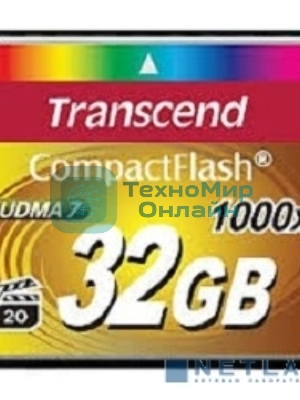 Флеш карта CF 32Gb Transcend TS32GCF1000