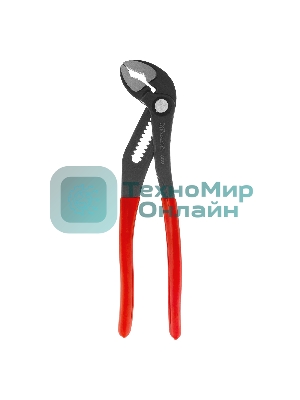 Переставные клещи Matrix 250 мм, кнопочный механизм, хром-ванадий, обливные рукоятки