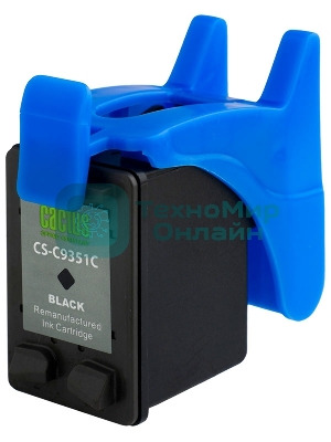 Картридж струйный Cactus CS-C9351C №21XL черный (20 мл) для HP DJ 3920/3940/D1360/D1460/D1470/D1560/D2330/D2360