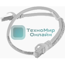 Патч-корд Premier PP6-0.5M 10000Гбит/с FTP 4 пары cat.6 CCA molded 0.5м серый RJ-45 (m)-RJ-45 (m)