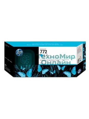Картридж струйный HP №772 CN636A голубой для HP DJ Z5200 (300мл)