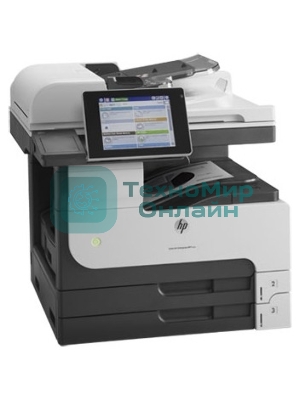 МФУ лазерное HP LaserJet Enterprise MFP M725dn (CF066A), A3, ч/б, печ. до 41 стр/мин., скан. до 50 стр/мин., 1200 x 1200 dpi (печать) 600x600dpi (скан.), USB, RJ-45, Air Print