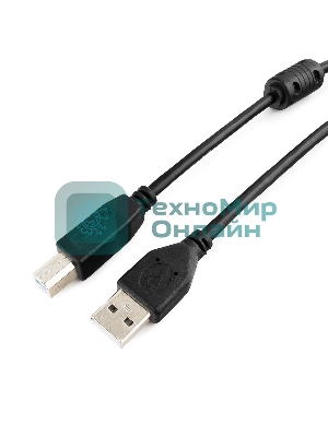 Кабель Gembird USB 2.0 PRO для соед. 4.5м AM/BM позол.конт., фер.кол., пакет