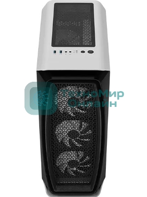 Компьютерный корпус Aerocool/Formula Aero One Frost-G-WT-v1 белый без БП ATX 4x120мм 2x140мм 2xUSB 3.0 audio bott PSU
