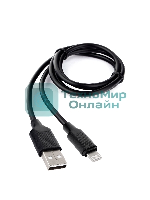Кабель Cablexpert для Apple CCB-USB-AMAPO2-1MB, AM/Lightning, издание Classic 0.2, 1м, черный, блистер