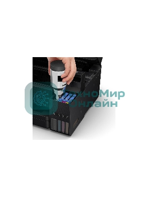 МФУ струйное Epson L6290, (C11CJ60505/C11CJ60405/C11CJ60507/C11CJ60408/C11CJ60406), А4, цветной, печ. до 15/8.5 стр/мин., 4800x1200 dpi (печ.), 1200 x 2400 dpi (скан.), Wi-Fi, Ethernet, USB