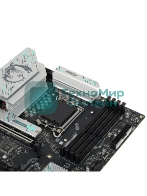 Материнская плата MSI B760M GAMING PLUS WIFI, LGA 1700, Intel B760, 4xDIMM DDR5, 4xSATA, 2xM.2, 1xPCI-E 4.0 x16, 1xPCI-E 3.0 x1, 2xHDMI, 2xDP, 1x 2.5Gb LAN, 2xUSB-A 3.2 Gen 2, 4xUSB 2.0, Micro-ATX