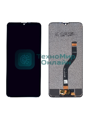 Дисплей для Samsung Galaxy A20S SM-A207F в сборе с тачскрином (OLED) черный