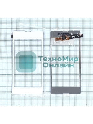 Сенсорное стекло (тачскрин) для Sony Xperia E3 (D2202) белое