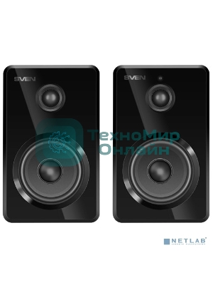 Акустическая система SVEN 2.0 SVEN SPS-725 черный (50 Вт, BT, пульт)