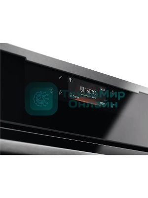 Духовой шкаф Electrolux с паром SteamCrisp, основной цвет - нержавеющая сталь, сенсорное управление, цветной ЖК-дисплей, электронное регулирование времени и температуры, будильник, таймер отключения, отложенный старт, хромированные направляющие из нержавеющей стали Easy Entry , телескопические направляющие FlexiRunners (1 ур) с изменением высоты установки, 3 стекла, пиролитическая очистка, термощуп, плавное закрытие дверцы SoftClosing, Италия