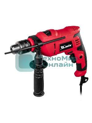 Дрель ударная MTX MID-750, 750 Вт, 0-3000 об/мин, 0-48000 уд/мин