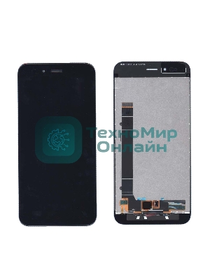 Дисплей для Xiaomi Mi A1/Mi 5X черный