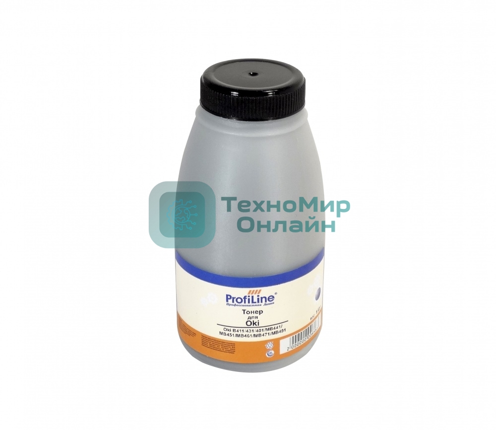 Тонер ProfiLine для принтеров Oki B411/431/401/MB441/MB451/MB461/MB471/MB491 150 гр Фасовка РФ