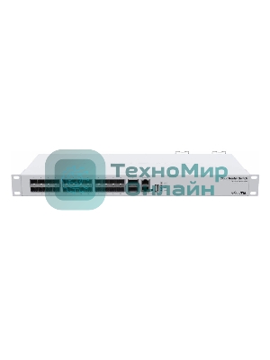 Коммутатор в стойку MikroTik CRS326-24S+2Q+RM, 24х SFP+, 2x QSFP+