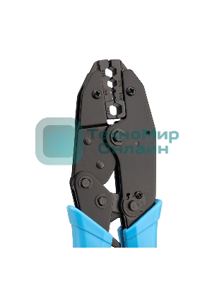 Кримпер Rexant HT-301 PA для обжима F и BNC разъемов RG-58, RG-59, RG-62, RG-6