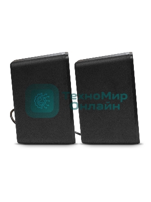 Акустическая система 2.0 ExeGate EX287054RUS Disco 120 (питание USB, 2х3Вт (6Вт RMS), 100-20000Гц, черный)