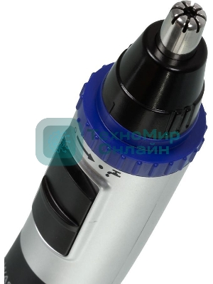 Триммер Panasonic ER-GN30-K черный/серебристый (насадок в компл:1шт)