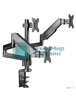 Кронштейн (держатель) ONKRON G280 для трех мониторов 13