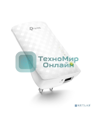 Усилитель Wi-Fi сигнала TP-Link AC750 OneMesh WiFi Range Extender, 300Mbps at 2.4G and 433Mbps at 5G, compact house with internal antennas, 1 10/100Mbps Ethernet port, WPS button for quick setup, Smart Indicator for best location, support OneMeshTMtechnology (802.11k/v seamless r