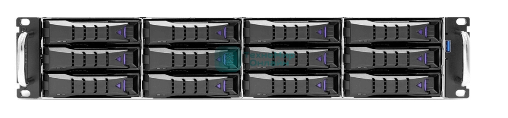 Серверная платформа AIC (Scutum) RSC-2ET_XE1 2U 12x3.5