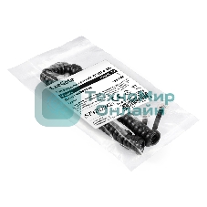 Патч-корд телефонный ExeGate TC4P4C-2M (шнур для телефонной трубки, витой, RJ-10 (4P-4C), 2м, черный)