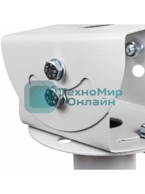 Кронштейн для камер видеонаблюдения Rexant с поворотной площадкой, труба 5,1 см, 30 см