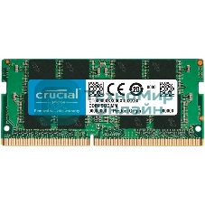 Оперативная память Crucial, DDR4, 16GB (1x16 GB), 3200 MHz, CL22, SO-DIMM