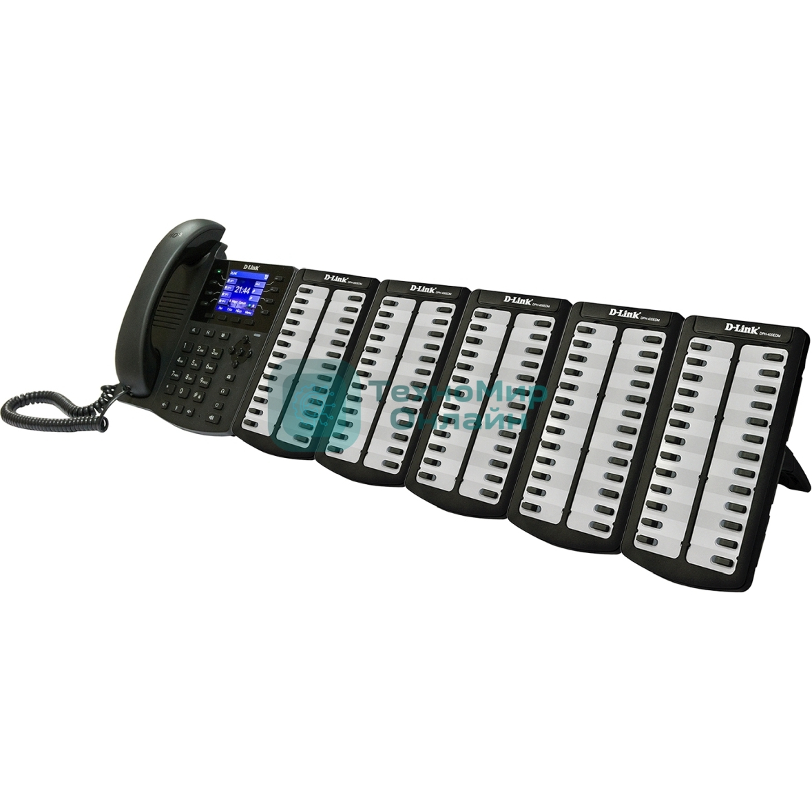 Модуль расширения клавиш D-Link DPH-400EDM/E/F3B для IP-телефонов DPH-150SE/F3/F4/F5,DPH-150S/F3/F4/F5,DPH-400G/F1,DPH-400GE/F1,DPH-400S/E/F3,DPH-400S/E/F3, DPH-400SE/E/F3, DPH-400S/F4, DPH-400SE/F4
