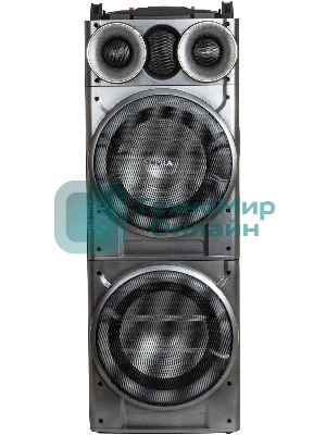 Минисистема SUPRA SMB-2150 черный 1200Вт FM USB BT SD (в комплекте: активн.+пассив.колонки)