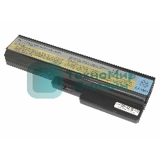 Аккумуляторная батарея для ноутбука Lenovo IdeaPad G430 G450 (L06L6Y02) 11.1V 5200mAh OEM черный