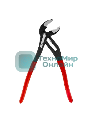 Переставные клещи Matrix 250 мм, кнопочный механизм, хром-ванадий, обливные рукоятки