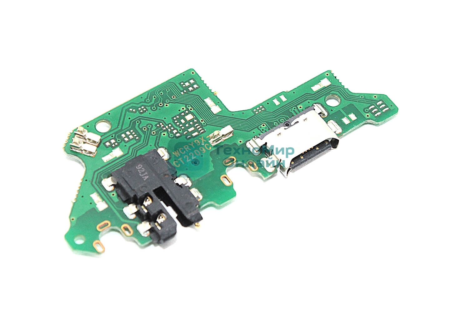 Нижняя плата с разъемом зарядки и микрофоном для Huawei Honor 9X, Honor 9X Pro, P Smart Z (ZM338448)