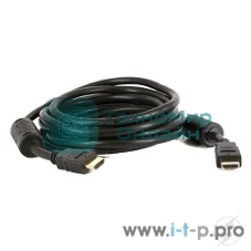Кабель HDMI/DVI 5bites APC-014-150 HDMI M/HDMI M V1.4b, высокоскоростной, ethernet+3D, зол.разъемы, ферр.кольца, 15м.