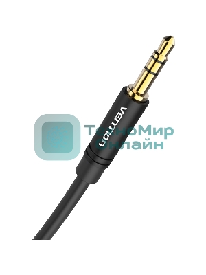 Кабель Vention аудио Jack 3,5 мм M/Jack 3,5 мм M угол 90 - 0.5м черный Кабель Vention аудио Jack 3,5 мм M/Jack 3,5 мм M угол 90 - 0.5м черный