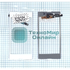 Сенсорное стекло (тачскрин) для Sony Xperia E3 (D2202) белое