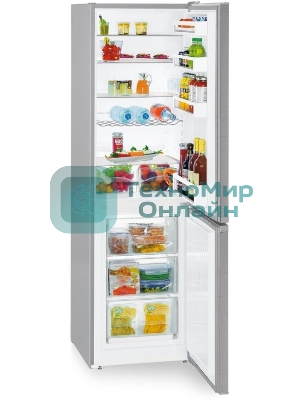 Холодильник Liebherr CUefe 3331-26 001 нержавеющая сталь двухкамерный 212/84л морозилка снизу