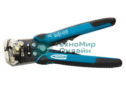 Щипцы для зачистки электропроводов Gross 17718 0,5–8 кв.мм