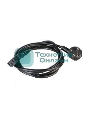 Шнур питания ЦМО С13-Schuko R-10-Cord-C13-S-1.8 (упак.1шт) 1.8м черный