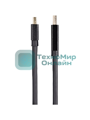 Кабель 1.4V Mini DisplayPort M <--> DisplayPort M 1,8м 4K@120HZ 8K@60HZ Telecom (TA683M-1.8M)
