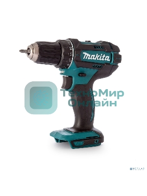 Дрель-шуруповерт Makita DDF482Z ак, 18В,Li-ion,БЗП-13мм,0-600\0-1900об\м,62\36Нм,1.7кг,кор,бок рук,б\акк и з\у