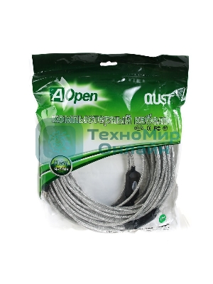 Кабель-адаптер/Кабель-адаптер USB2.0-repeater, удлинительный активный Am-->Af 25м AOpen ACU823-25M