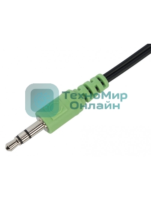 Проводные наушники Oklick HP-M211V черный, полноразмерные, Jack 3.5 мм