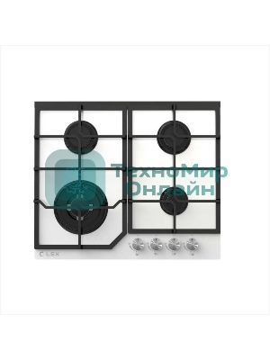 Газовая варочная панель LEX GVG 640-1 WH белый